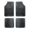 Ковры с высоким бортиком в салон автомобиля полимерные мелкоячеистые универсальные, цвет - черный, комплект из 5ти ковров ACM-RM