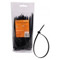 Стяжки (хомуты) кабельные 3,6*150 мм, пластиковые, черные, 100 шт.(ACT-N-20) ACT-N-20