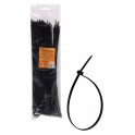 Стяжки (хомуты) кабельные 4,8*350 мм, пластиковые, черные, 100 шт.(ACT-N-28) ACT-N-28
