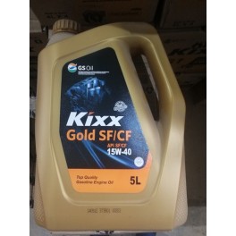 Высокотехнологичное масло для бензиновых двигателей  / KIXX GOLD  15W-40 SF/CF 5L/Kixx G SF/CF 15W-4 L5026350E1