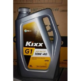 Масло моторное GS Oil  Kixx  G1 10W40  SN/CF ПЛАСТИК ( 4л.) (уп.4 шт.) SemiSynt