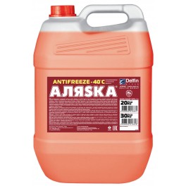 Антифриз Аляска -40 красный 20 кг