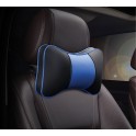 Автомобильная 3D подушка AUTOPREMIER VIP, чёрный/синий, экокожа, комплект 1 шт., 1/12, VIP1010 VIP1010