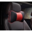 Автомобильная 3D подушка AUTOPREMIER VIP, чёрный/красный, экокожа, комплект 1 шт., 1/12, VIP1020 VIP1020