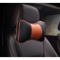 Автомобильная 3D подушка AUTOPREMIER VIP, чёрный/оранжевый, экокожа, комплект 1 шт., 1/12, VIP1050 VIP1050