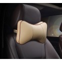 Автомобильная 3D подушка AUTOPREMIER VIP, бежевый/коричневый, экокожа, комплект 1 шт., 1/12, VIP168 VIP1680