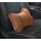 Автомобильная 3D подушка AUTOPREMIER LUXE, бежевый/коричневый, экокожа, комплект 1 шт., 1/6, VIS1680 VIS1680