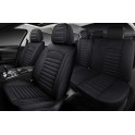 Авточехлы 5D SUNRISE, комплект 4 шт., чёрный, оксфорд, закрытая спинка, карман, 1/6, SUN1000 SUN1000