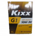 Масло для бензиновых двигателей Kixx  G1 10W30  SN/CF ( 4л.) (уп.4 шт.) SemiSyn