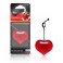 Ароматизатор подвесной пластик "Сердце" клубника со сливками AFSE001