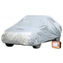 Чехол-тент на автомобиль защитный, размер L (520х192х120см), цвет серый, молния для двери, универсальный AC-FC-03